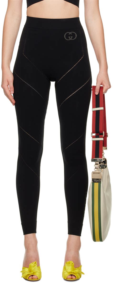 gucci black leggings|Gucci leggings for men.